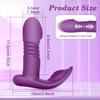 Giocattoli Sessuali per Adulti APP Vibratore a Spinta per Donne Stimolatore Clitorideo Vaginale Telescopico Indossabile Dildo Punto G Strumenti per Masturbazione Femminile Uovo Vibrante