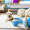 Interactive Dog Toy Ball with Barking Sound & Leash for Small To Medium Dogs