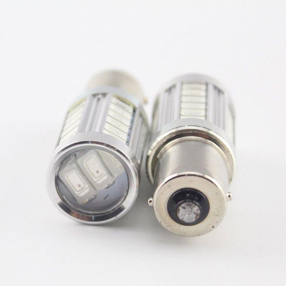 4stk 33SMD 21W LED Blinklys Pære