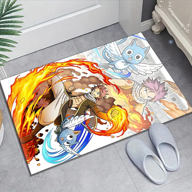 1pc Fairy Tail2 Design Area Rug - Non-Slip, Soft & Cozy Floor Mat for Living Room, Bedroom, Office - Indoor/Outdoor Decorative Carpet