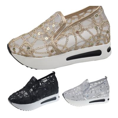Spring and Summer Mesh Single Shoes,Slope Heel Thick Bottom,Slippers,Low Top Casual Shoes,Fashion Outwear Slippers,Casual Shoes,Beach Shoes