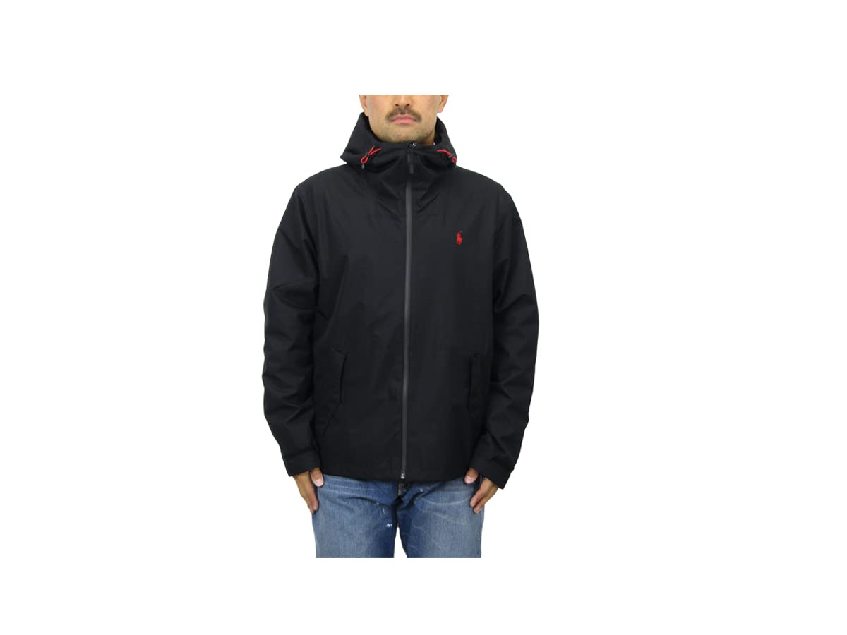 

POLO RALPH LAUREN Shell Size 0101958 Men s Jacket/Windbreaker/Hoodie, M, Black, чорний