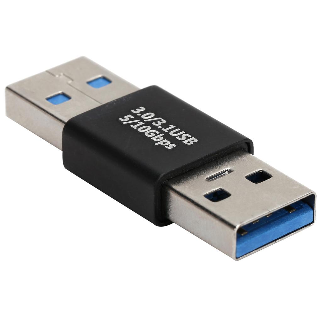 High Speed USB 3.0 TypeA Male To Male OTG Adapter Support Data Sync and Fast Charging