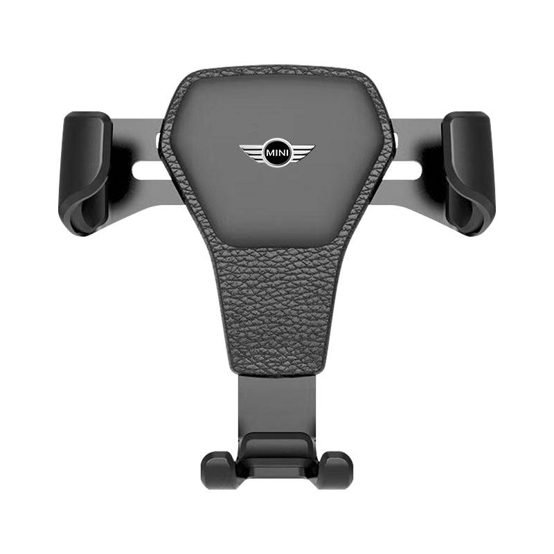 

1 шт. Автомобильный держатель для телефона GPS, крепление-клипса на воздуховод, для MINI F54 F55 F56 R56 R60 SONE Roadster Clubman Coupe чёрный