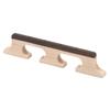 4 String Banjo Bridge Rosewood Decorative Robust Wooden 3 Leg Banjo Bridge Replacement for Music