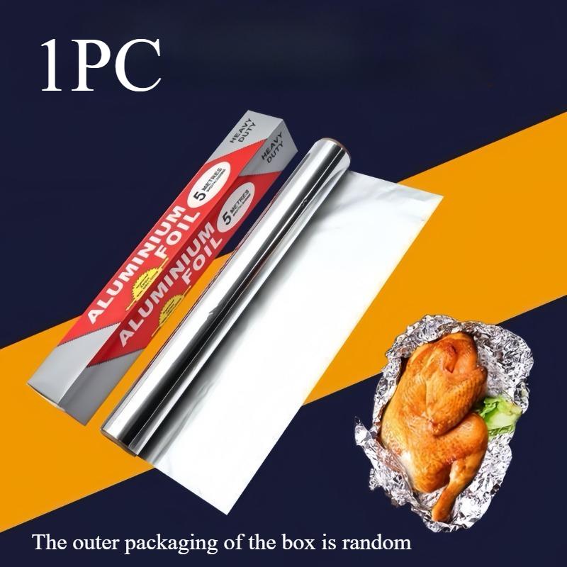 

1/2/3 шт. Алюминиевая фольга Фритюрница Духовка Специальная Выпечка Жареная курица Картофель фри Барбекю Кухня Упаковка Пищевая Алюминиевая фольга Рулоны
