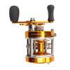 Metal Fishing Reel Soft Grip Powerful All Metal Fishing Lure Reel for Inshore Boat Freshwater