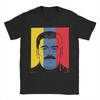 Men's T-Shirts Nicolas Maduro Wanted Vintage Pure Cotton Tees Short Sleeve  T Shirt Round Collar Clothes Classic