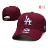 Berretto da baseball unisex 47Brand NY/LA ricamato con visiera rigida - Multicolore