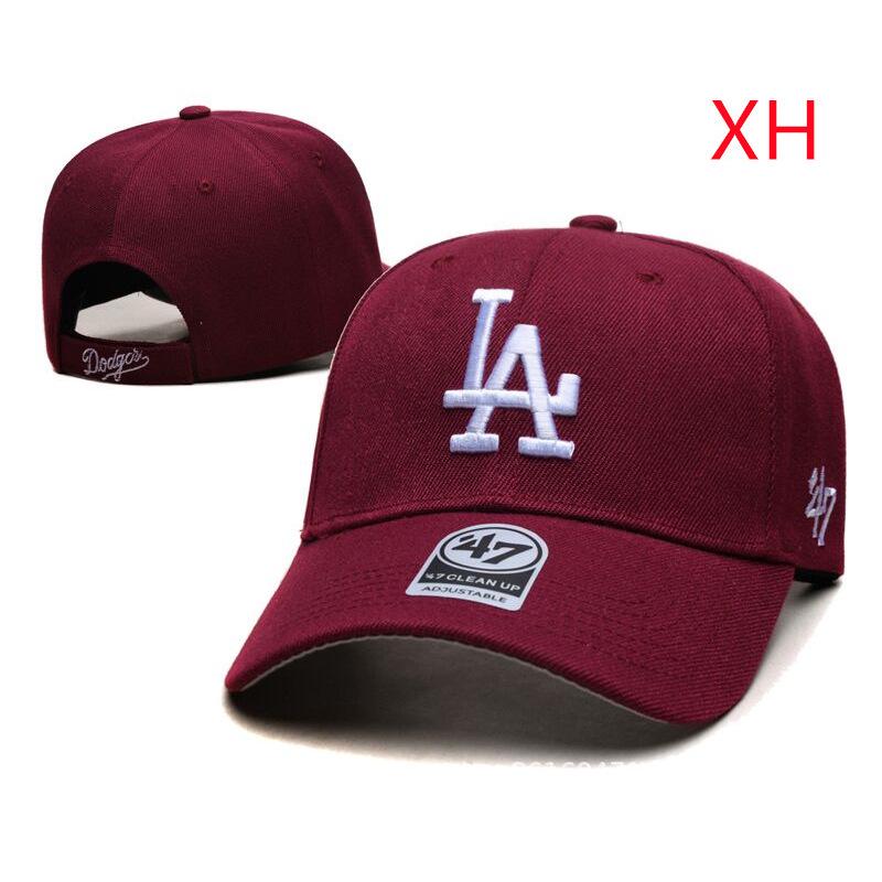 Berretto da baseball unisex 47Brand NY/LA ricamato con visiera rigida - Multicolore