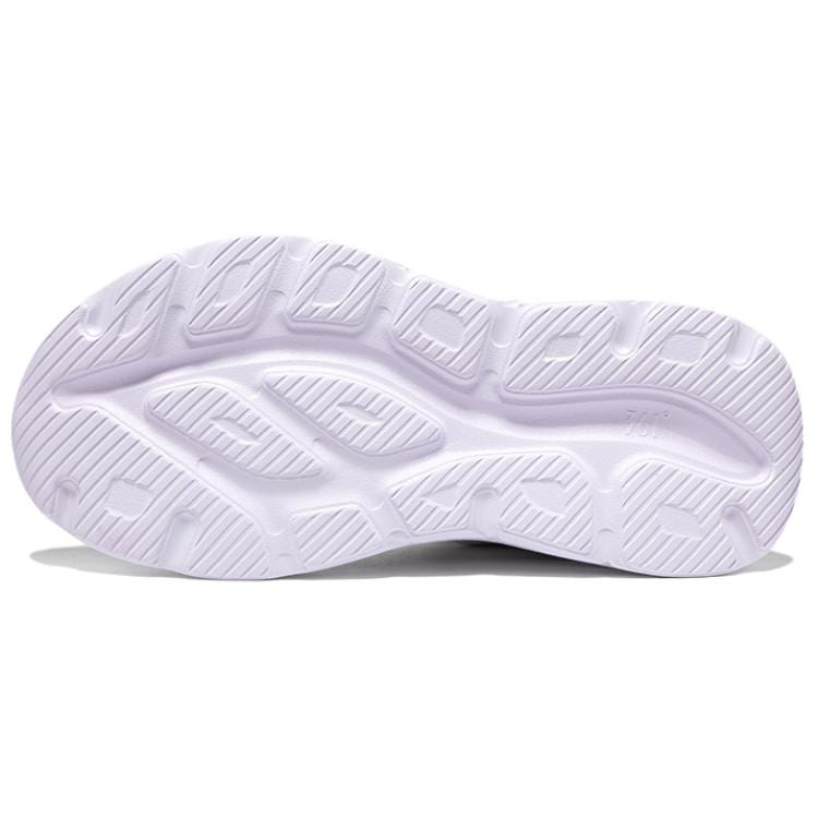 361 Slip Resistant Abrasion Resistant Low Top Casual Sprint Running Shoes Women's White Purple 582522231 /