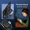 For Samsung Galaxy Tab S10 FE/Tab S9/Tab S9 FE.360° Rotating Grip Heavy Duty Protection Stand TPU+PC 3in1 Anti-knock Shockproof Tablets PC Case