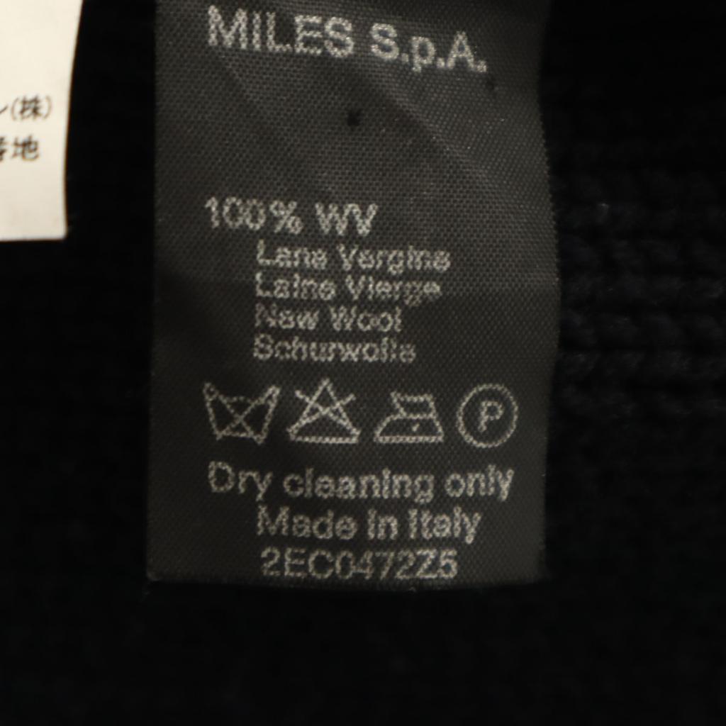 Giorgio Armani Made In Italy Long Sleeve Knit 48 Navy Men's Used