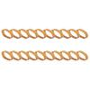 20/50Pcs Snowboard Brake Sports Brake Retainer Rubber Bands Widened Rubber Rings