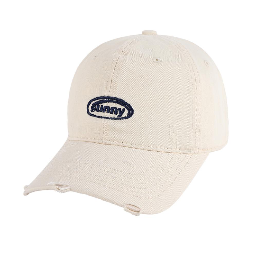 Spring And Summer Embroidery Letter Baseball Cap Female Face Small Street Cap Male High Quality