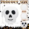 Skull Skeleton Pillows Decorative Skull Throw Pillows for Sofa Bed Couch Stuffed Gothic Party Outdoor Home Halloween Decorations