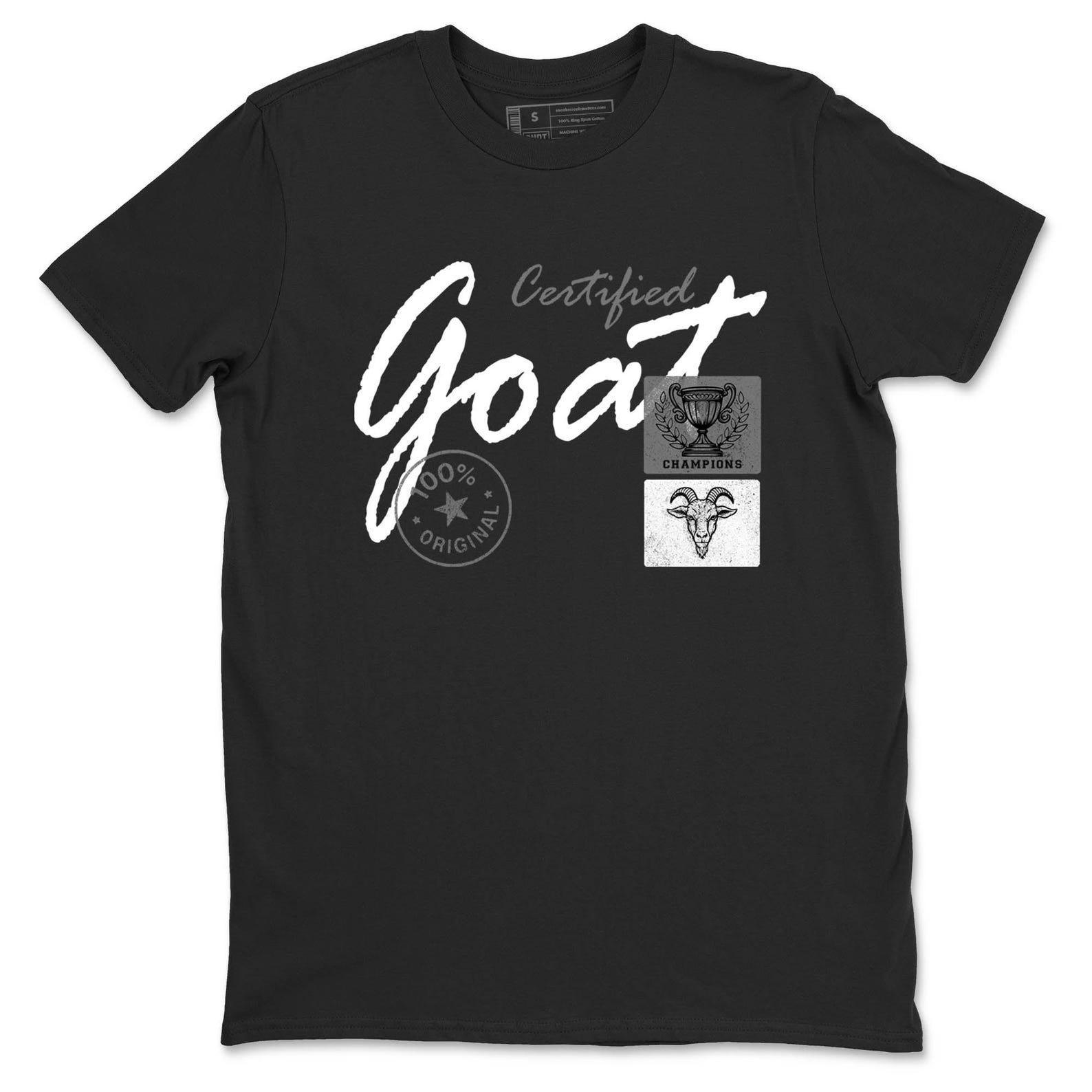 Certified Goat Graphic Tee - Sneaker Streetwear 4XL