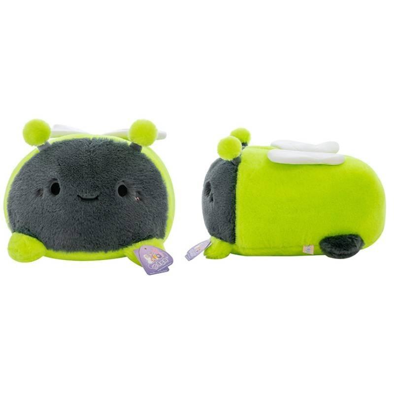 Cute Firefly Plush Toy Wholesale Cartoon Insect Doll Green Pillow Children's Gift