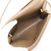 Dior Honeycomb Pattern Shoulder Bag vintage beige PVC Women Used