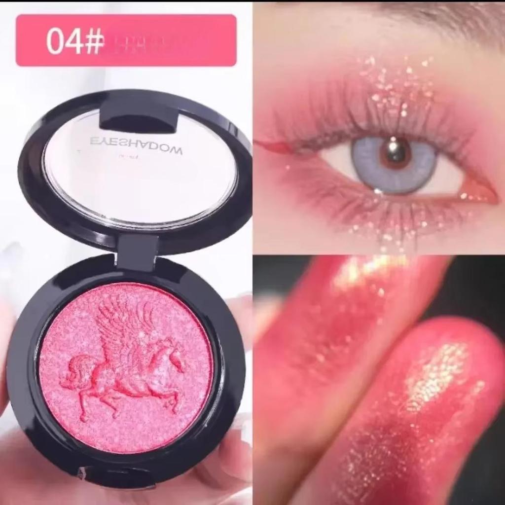 Glitter Eyeshadow Pearlescent Highlighter Powder Makeup Diamond Eye Shadow Palette Bright Shiny Eye Makeup Cosmetics