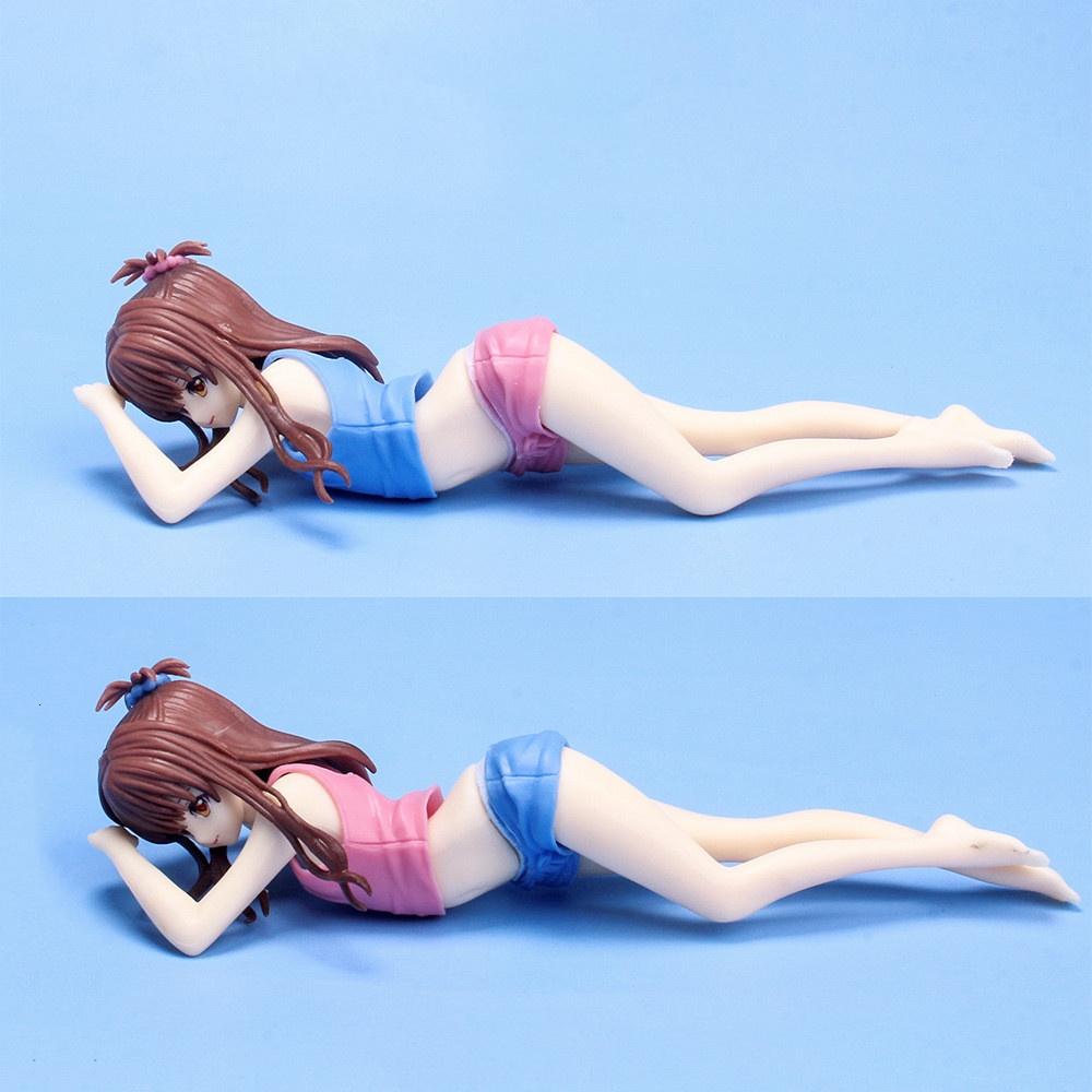 Japan Adorable Girls To Love Ru Darkness Yuuki Mikan Figure PVC Action Anime Collectible Model Playthings Doll 20CM Designed for Children