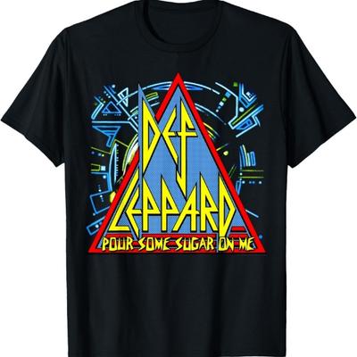 T-shirt Logo Sugar Def Leppard