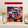 Kenworth 5D Diamond Painting Round Diamond Rhinestones Mosaic Diamond Embroidery Wall Paintings Rhinestones Gift Frameless