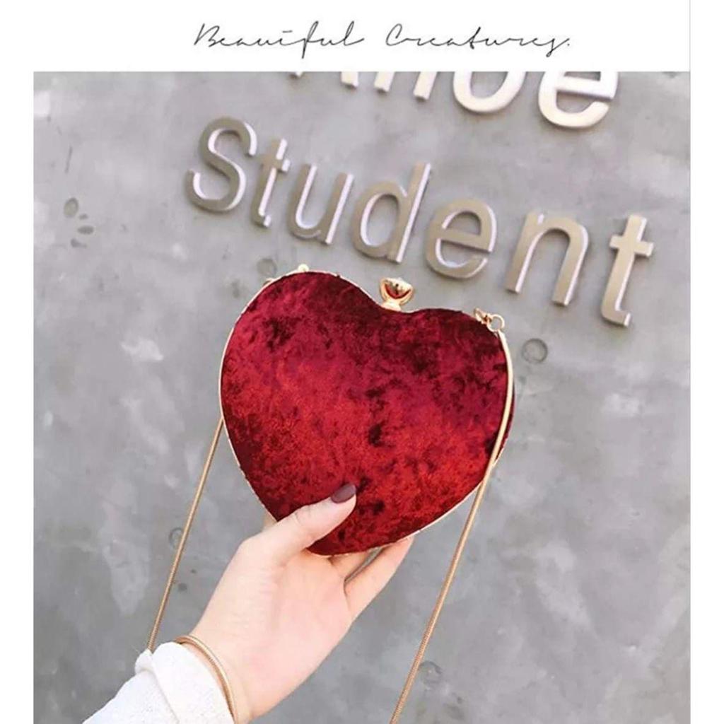 Flickans kuvertväska (Rödbrun)