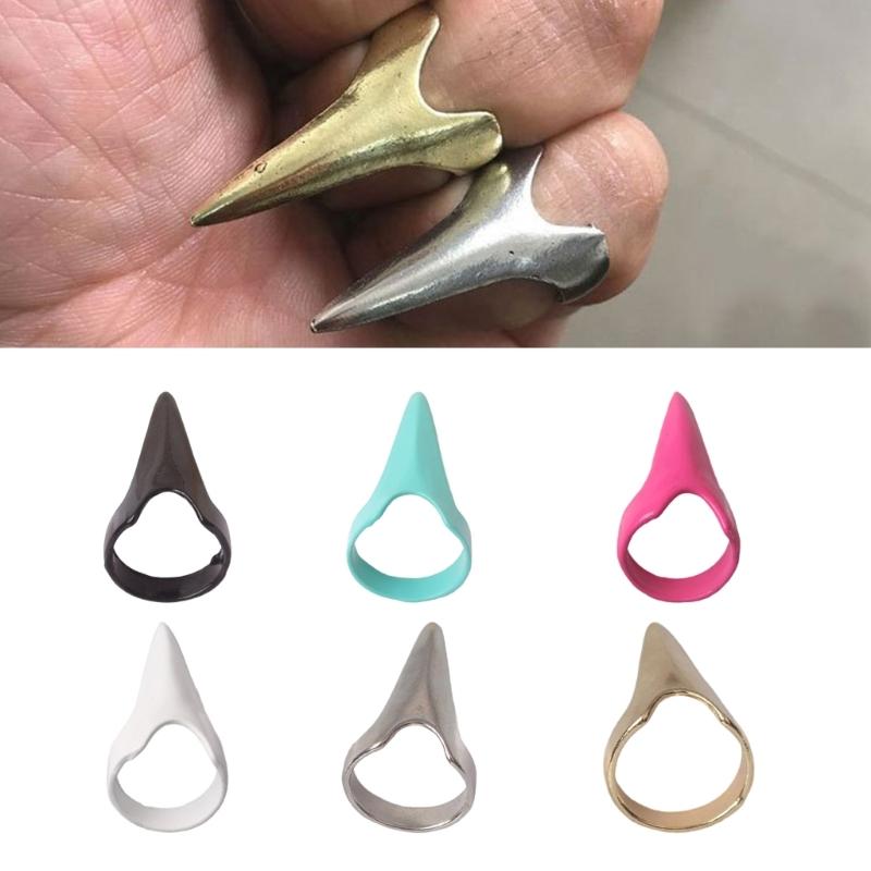 Elegante Retro Punk Krallen Nagelringe Praktisches Accessoire für trendbewusste Frauen Verstellbarer Legierungsmodeschmuck Geschenke