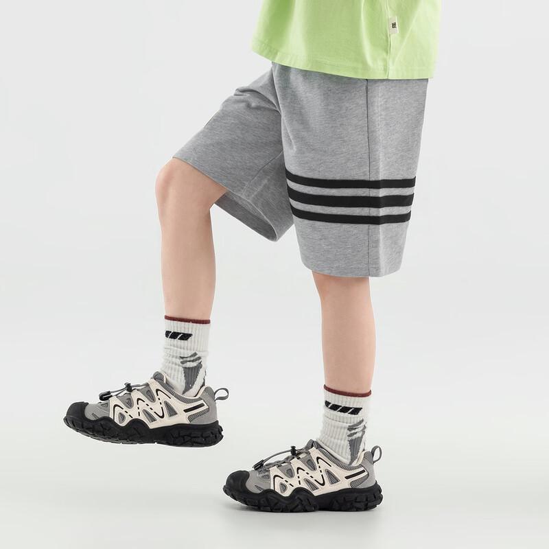 Boys' American College Style Cotton Athletic Shorts