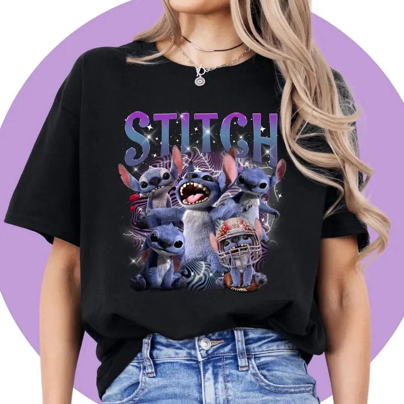 Ohana Means Family Stitch Cute Custom TShirts 2 S
