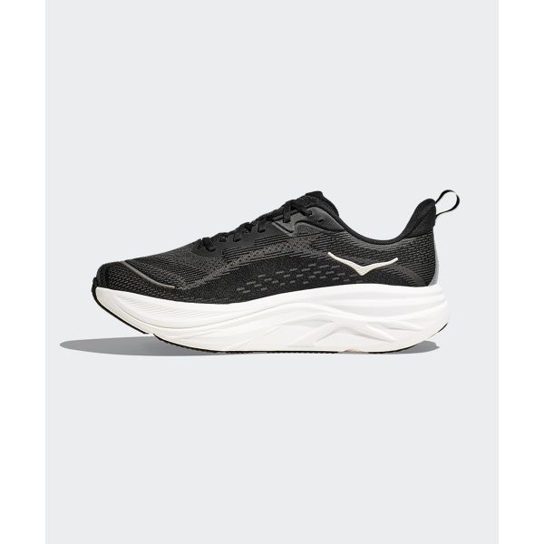 Hoka One One Skyflow Weit Bequem Vielseitig Langlebig Unterstützend Freizeit Laufschuhe Herren Sneaker Schwarz 1155117-BWHT