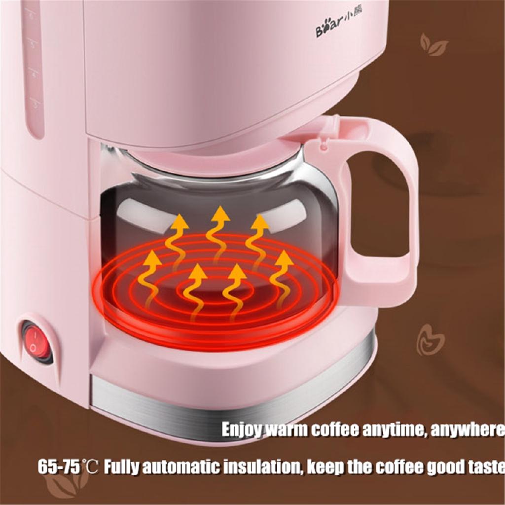 0.7L  220V Drip Tea Coffee Machine for Home Office Travel American Coffee Maker