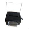 Acrylic Collection Box for Business Cards and Donations On Tabletop