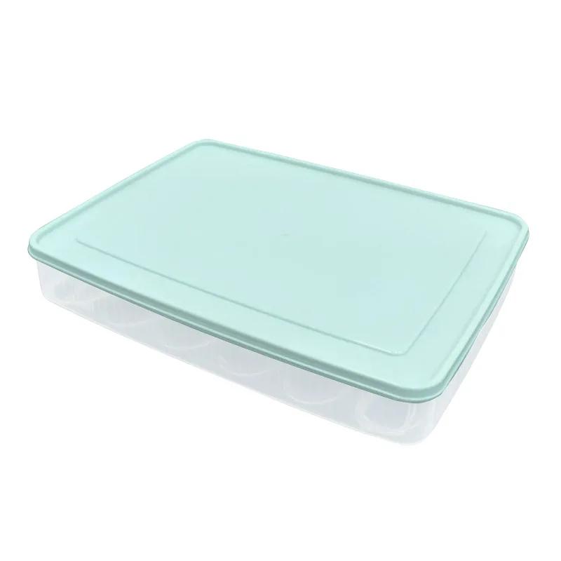 15/24 Grid Eggs Holder Stackable Freezer Storage Organizers Egg Storage Container Plastic Egg Carton Kitchen Egg Storage Box