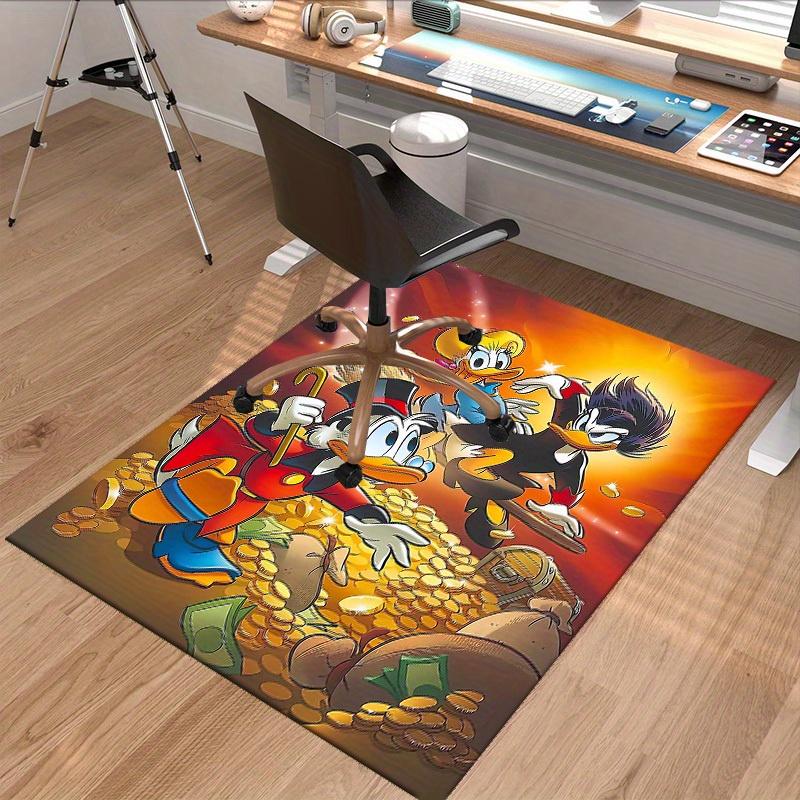 1pc,Disney DuckTales Scrooge McDuck Home Office Chair Rug Outdoor Gift CarpetH017
