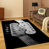 3D Fender Guitar Bass Instrument Music Logo Carpet Rug for Bedroom Living Room Sofa Doormat Home Decor,Area Rug Non-slip Gift