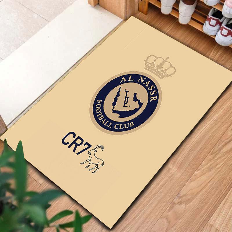 Al-Nassr FC Carpet Rug for Living Room Bedroom Home Sofa Decoration,Kids play Non-slip Floor Mat