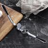 Zinc Alloy 304 Stainless Steel Garlic Press Manual Garlic Crusher Peel Garlic Cloves Mash Garlic Paste Crush Garlic
