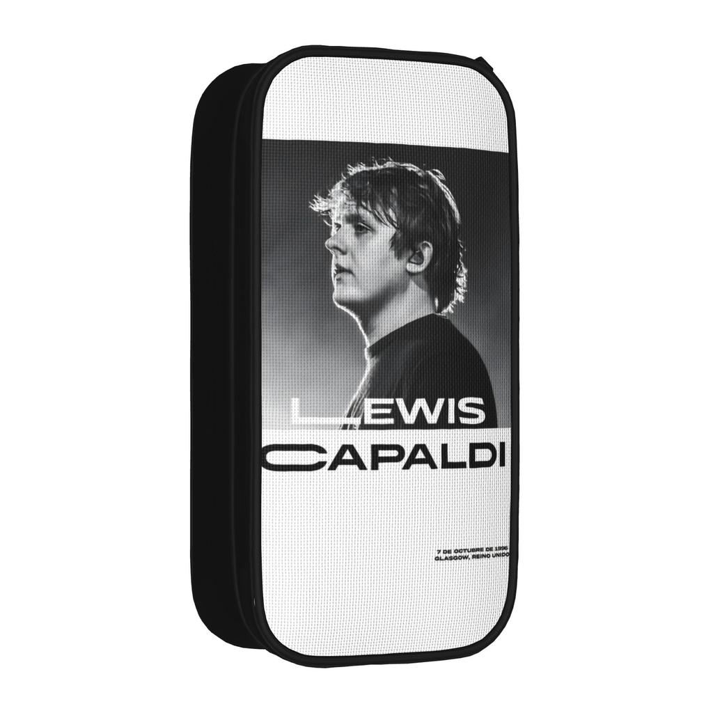 Lewis Capaldi Tour 2026 Pencil Cases Lovely   Pen Pencil Bags Girls Boys Large Storage School Supplies Gift Pencil Pouch