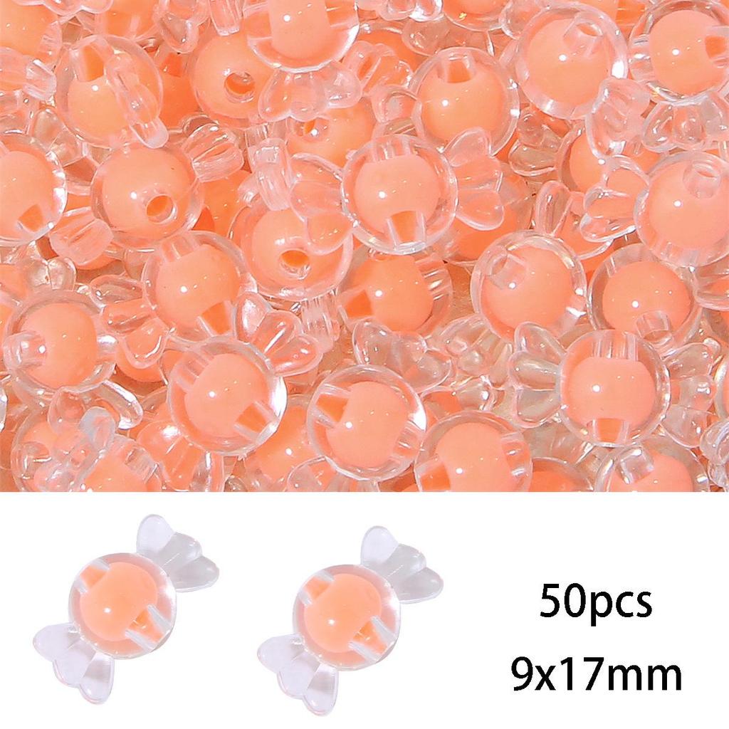 Frosted Acrylic Round Beads for DIY Jewelry and Beading Accessories
