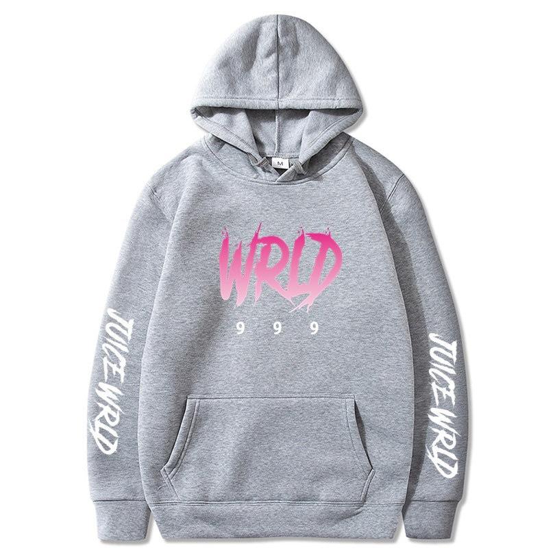 New hot sweater singer juice wrld print street popular men's and women's autumn and winter hoodie
