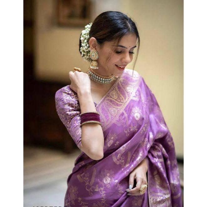 Latest New Collation Disigner Saree for Women, ,Blouse (Need To Be Stitched As Per Size And Fit)