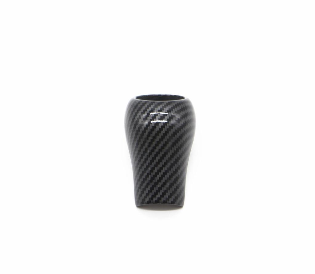 Mercedes-Benz Gear Shift Knob Cover & Boot for A, C, E, GLK-Class - Carbon Fiber Pattern Interior Sticker