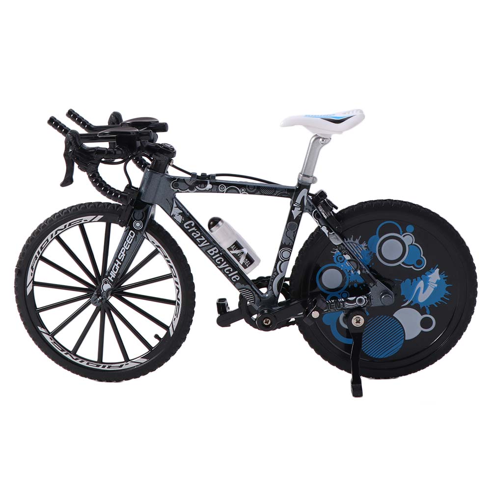1:8 Scale Bicycle Model Toy Tt Racing Road Mountain Finger Mini Bike Diecast Home Decor Simulation Bike Collection