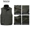 Men's Winter Multi-Pocket Fleece-Lined Vest
