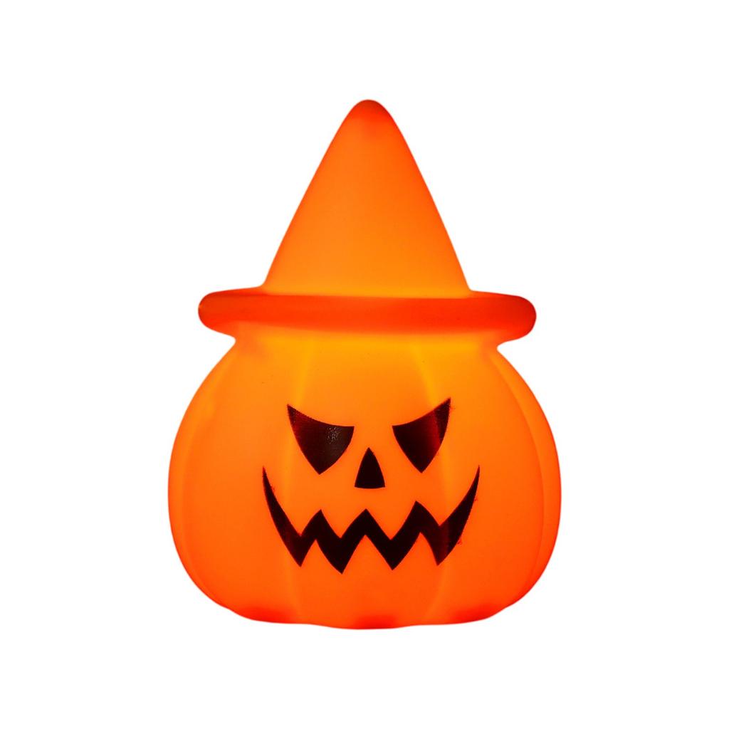 Halloween Pumpkin Skeleton LED Night Light Ghost Shaped Decorative Atmosphere Lamp for Party Tabletop Home Decor