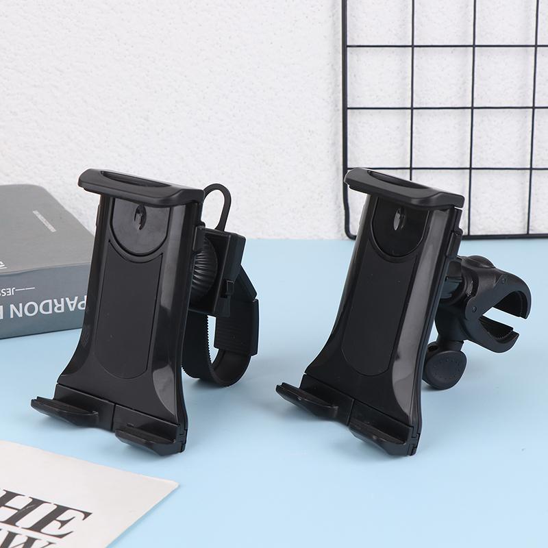 1Pc Bike Tablet Holder Indoor Gym Treadmill Handlebar Bracket Stand For Tablet Mobile Phone Support For 4-12Inch Devices Ipad