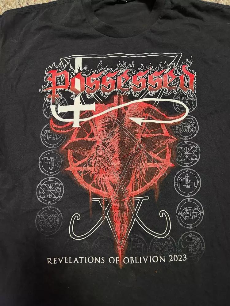 Possessed Gift For Fans Black TShirt Cotton Full Size Unisex T-Shirt XXXXL