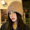 Premium Soft Waxy Skin-friendly Wool Hat Women's Warm Knitting Thickened Big Head Circumference Headhat